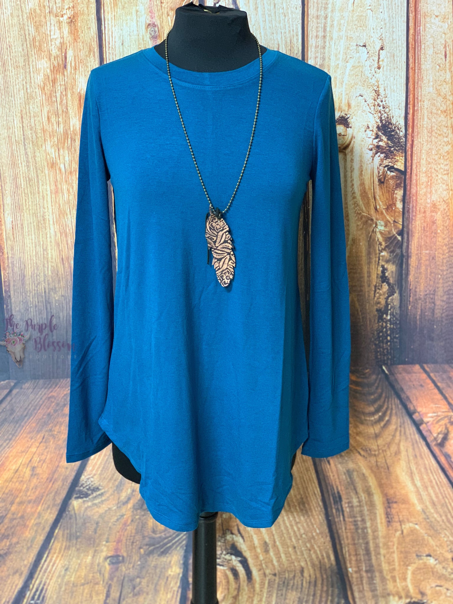 Teal long sleeve