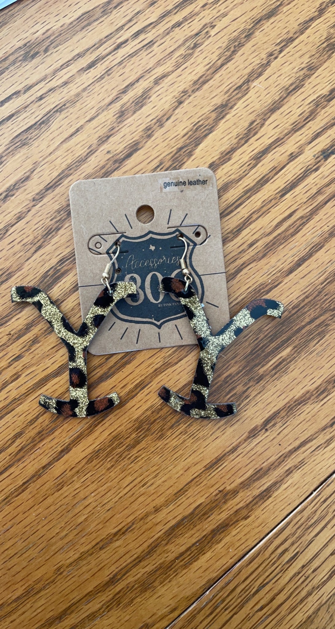 Leopard Yellowstone earrings